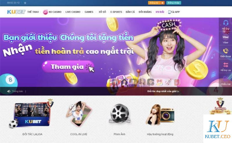 Rồng hổ KU Casino