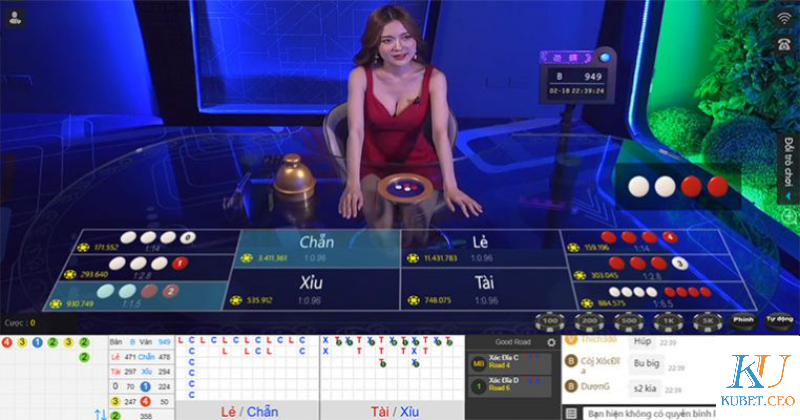 Sảnh casino đa thể loại của KU Casino